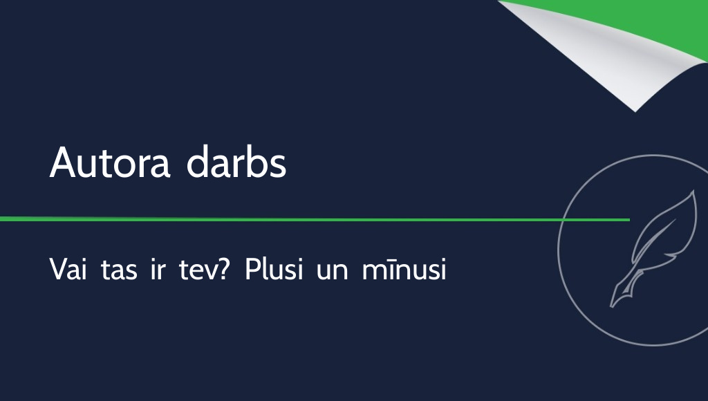 Vai ir vērts kļūt par reklāmas tekstu autoru? Profesijas plusi un mīnusi