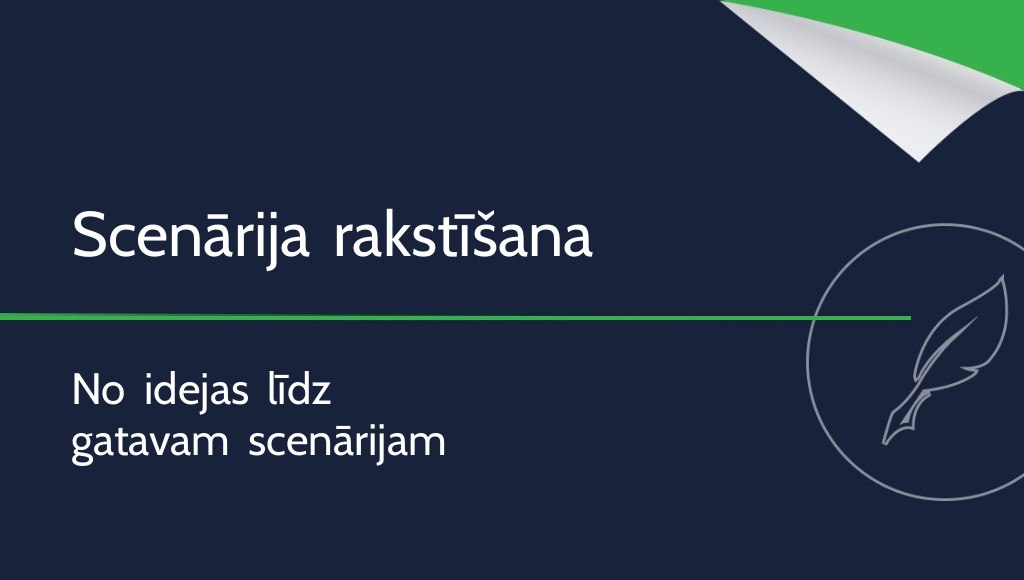 Kā uzrakstīt scenāriju?
