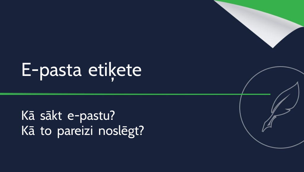 Pieklājības frāzes e-pastā — kā tās lietot?